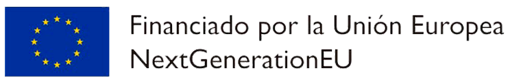 Logo Financiado por la Unión Europea NextGenerationEU